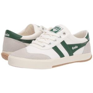 Gola Badminton Off White / Green Sneakers Womens 8.5